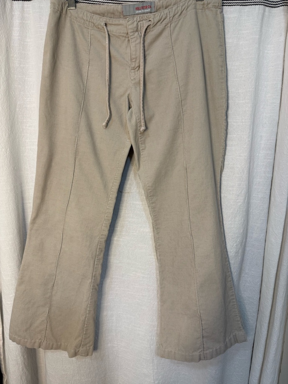 Hollister Baby Corduroy Crop Drawstring Pant size 6